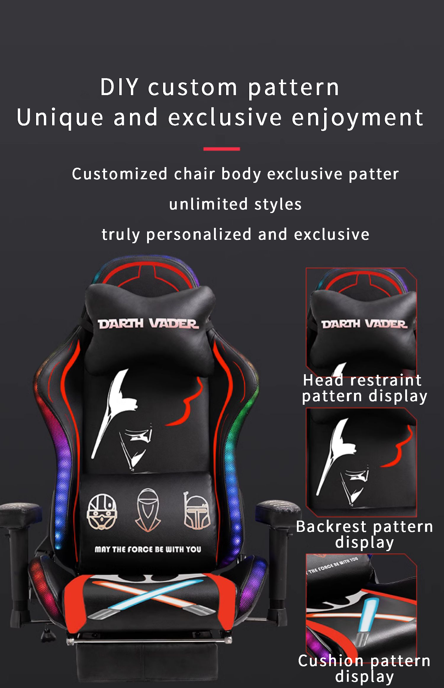 Black Gaming Chair 1