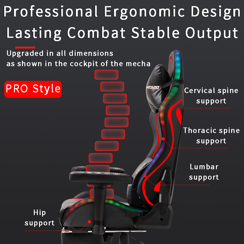 Black Gaming Chair 4