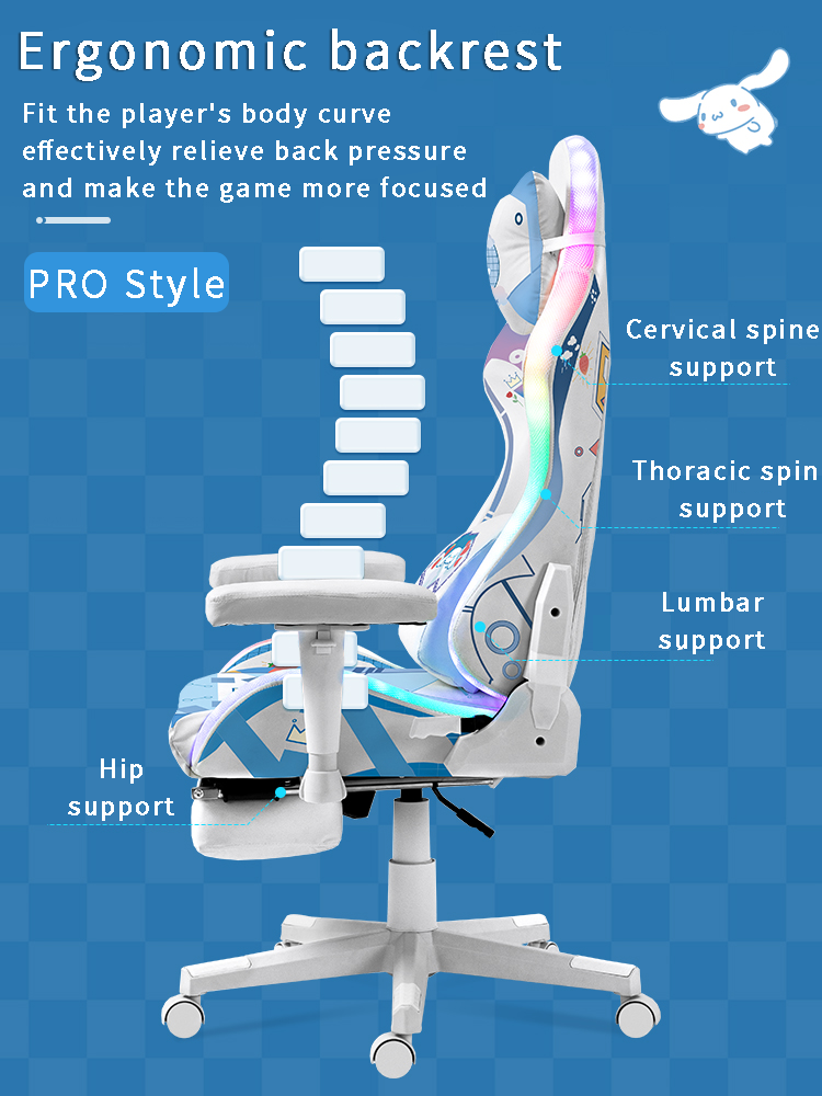 Cute Big Eared Dog Gaming Chair2 2