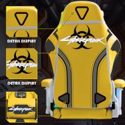 Cyberpunk Yellow Gaming Chair Computer Chair - Image 3