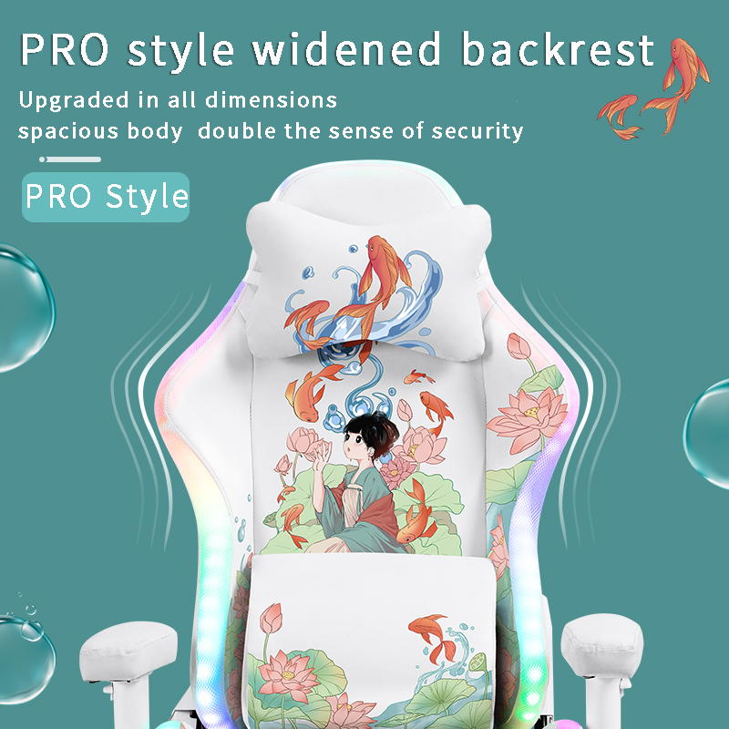 Koi Good Luck Gaming Chair 4