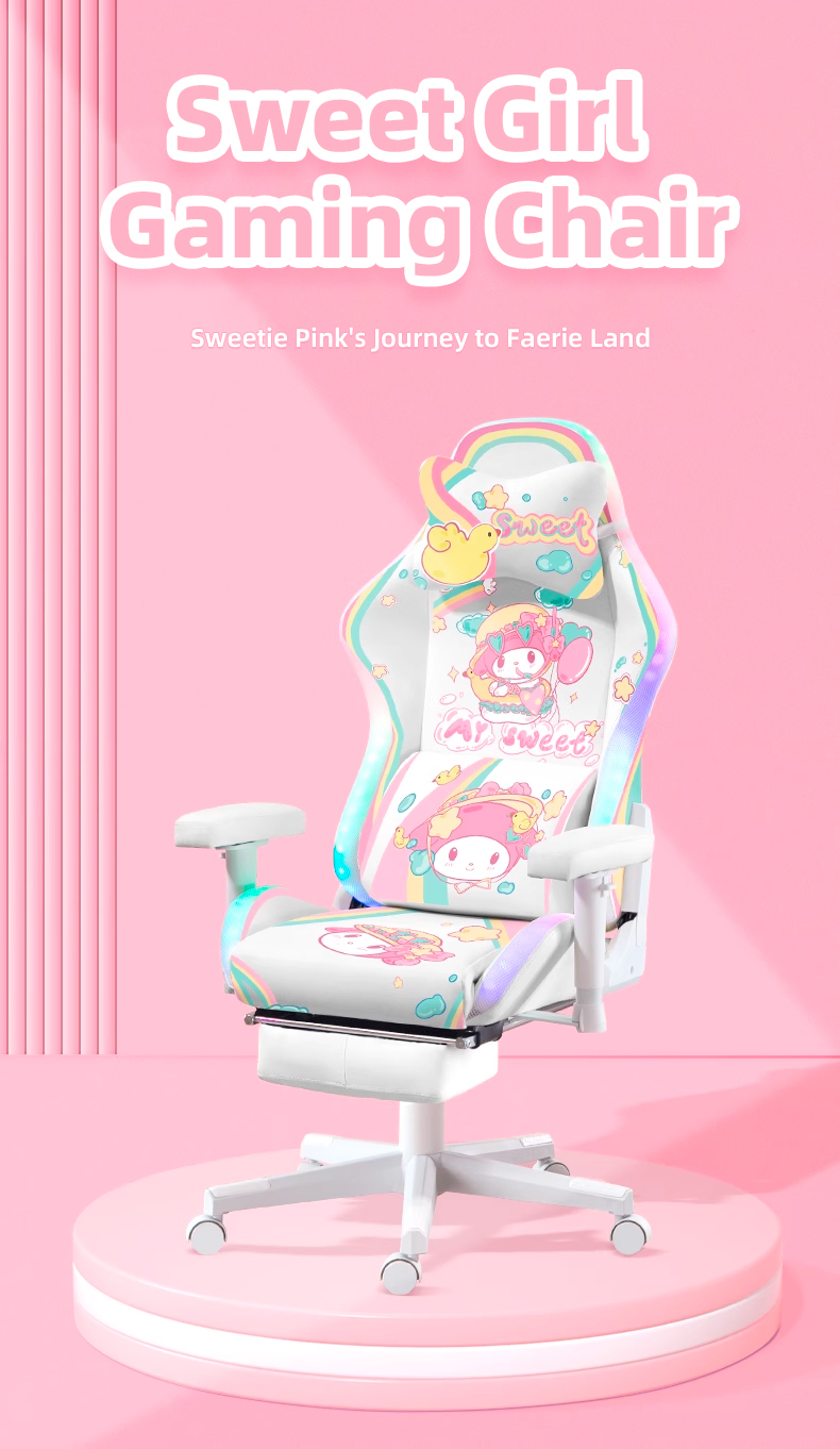 Pink2 Gaming Chair 1