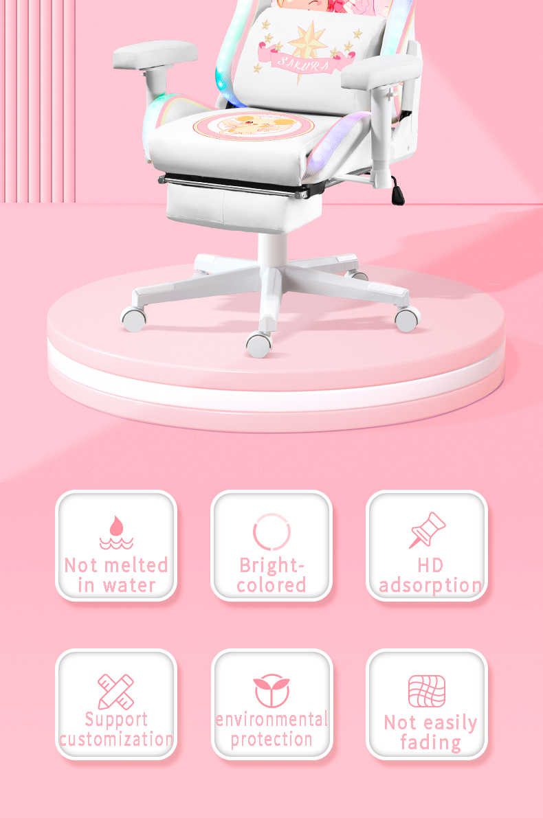 Pink2 Gaming Chair 8